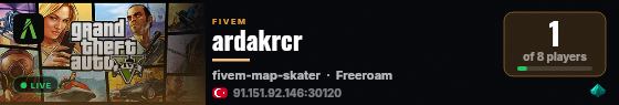 ardakrcr live status badge