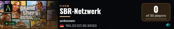 SBR-Netzwerk live status badge
