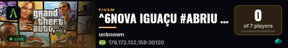 [FiveM Basic Server] change-me live status badge