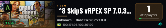  ^8 SkipS vRPEX SP 7.0.3 - ^1RED Edition live status badge