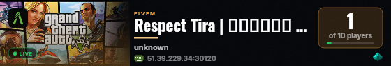 Respect Tira | ريسبكت تيرا live status badge