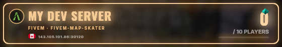 Marquee badge preview