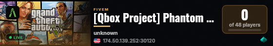 [Qbox Project] Phantom Networks live status badge