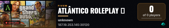 ATLÂNTICO ROLEPLAY 🌊 live status badge