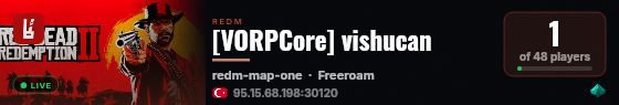[VORPCore] vishucan live status badge