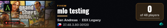 mlo testing live status badge
