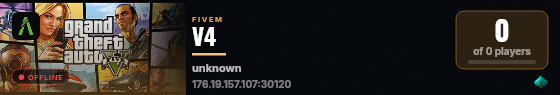 V4 live status badge