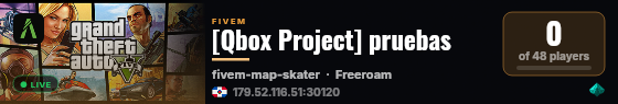 [Qbox Project] pruebas live status badge