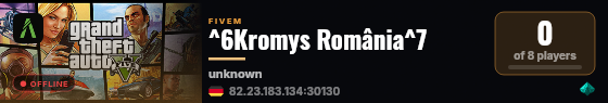 ^6Kromys România^7 live status badge