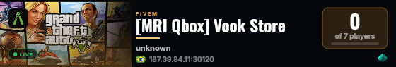 [MRI Qbox] Vook Store live status badge
