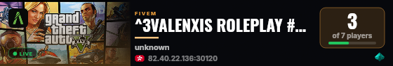 ^3VALENXIS ROLEPLAY #Wipou 🌈 live status badge