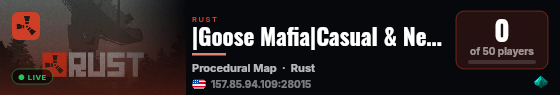 |Goose Mafia|Casual & New Player Friendly| live status badge