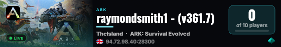 raymondsmith1 - (v361.7) live status badge