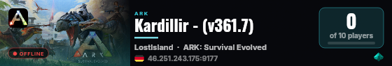 Kardillir - (v361.7) live status badge