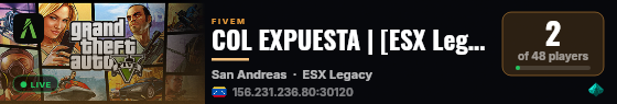 COL EXPUESTA | [ESX Legacy] live status badge