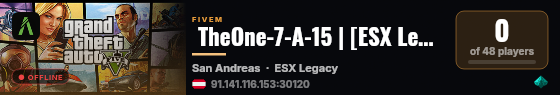  TheOne-7-A-15 | [ESX Legacy] live status badge