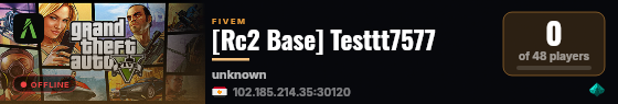 [Rc2 Base] Testtt7577 live status badge