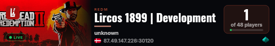 Lircos 1899 | Development live status badge