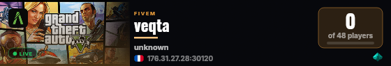 veqta live status badge