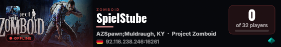 SpielStube live status badge