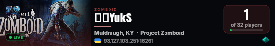 טוYukS live status badge