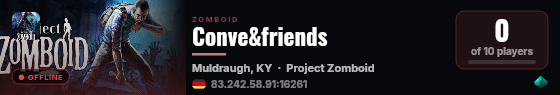 Conve&friends live status badge
