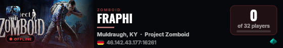 FRAPHI live status badge