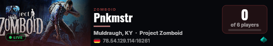 Pnkmstr live status badge