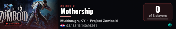 Mothership live status badge