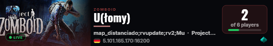 U(łomy) live status badge