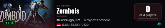 nitrado.net Zomboid live status badge