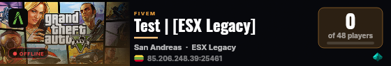 Test | [ESX Legacy] live status badge