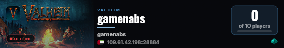 gamenabs live status badge