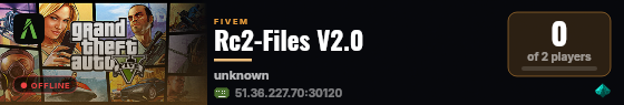 Rc2-Files V2.0 live status badge