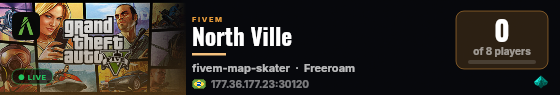 North Ville live status badge