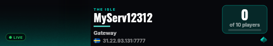 MyServ12312 live status badge