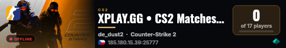 XPLAY.GG • CS2 Matches #390 live status badge