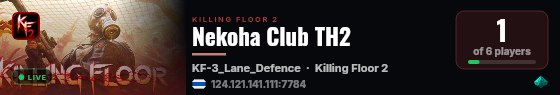 Nekoha Club TH2 live status badge