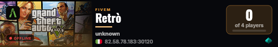 Retrò live status badge