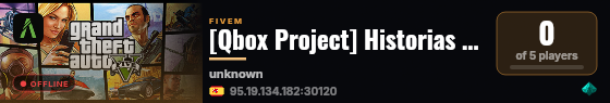 [Qbox Project] Historias Xacy live status badge