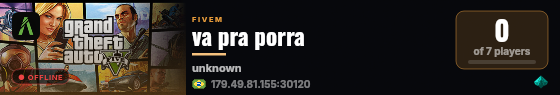 va pra porra live status badge