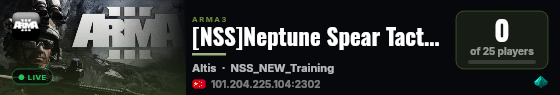 [NSS]Neptune Spear Tactics Development Squadron live status badge