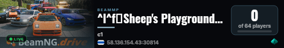^l^f🐏Sheep's Playground🐏 | ^a🌆C1 Shuto Expressway [TRAFFIC ENABLED]🌆  ^r| 🚘Criuise/Chill/Race🚘 | ⏬Fast Download⏬ live status badge