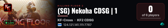(SG) Nekoha CDSG | 1 live status badge