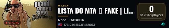 LISTA DO MTA � FAKE | LISTA DO MTA � FAKE | LISTA DO MTA � FAKE | LISTA DO MTA � FAKE live status badge