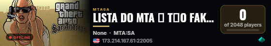 LISTA DO MTA � T�O FAKE IGUAL O TALENTO DO DUTHCMAN live status badge