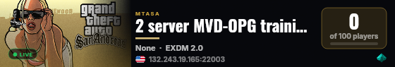 2 server MVD-OPG training DM server https://mvdopgtrainingdmserver.ru live status badge