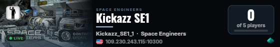 Kickazz SE1 live status badge