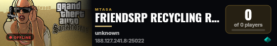 FRIENDSRP RECYCLING REVIVAL live status badge