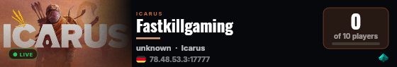 Fastkillgaming live status badge